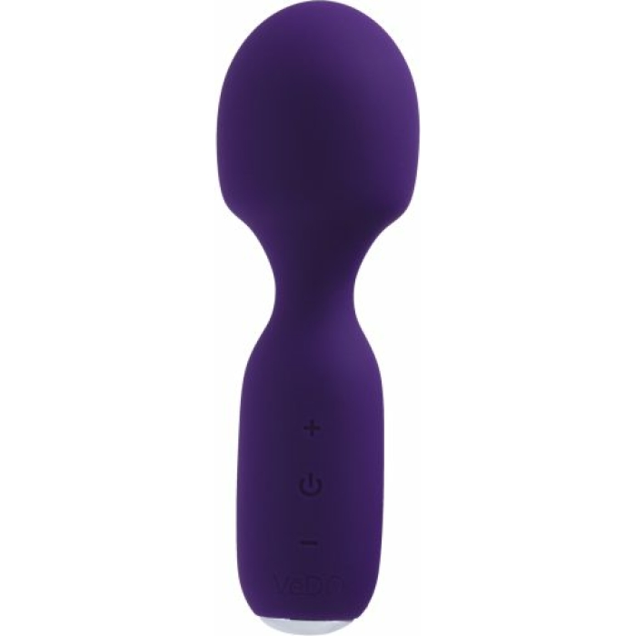 Vedo Wini Rechargeable Mini Wand Deep Purple - Image 1