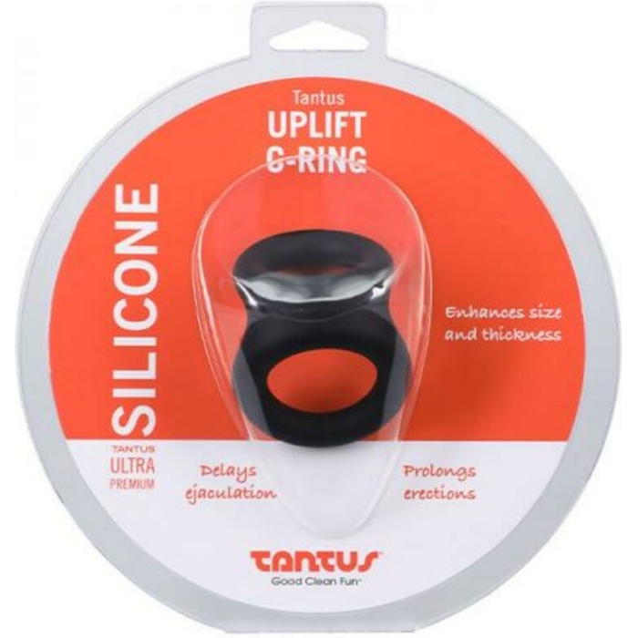Tantus Uplift C-ring - Onyx - Image 1