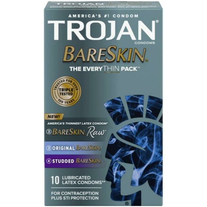 Trojan Bareskin Everythin 10 Ct - Image 1