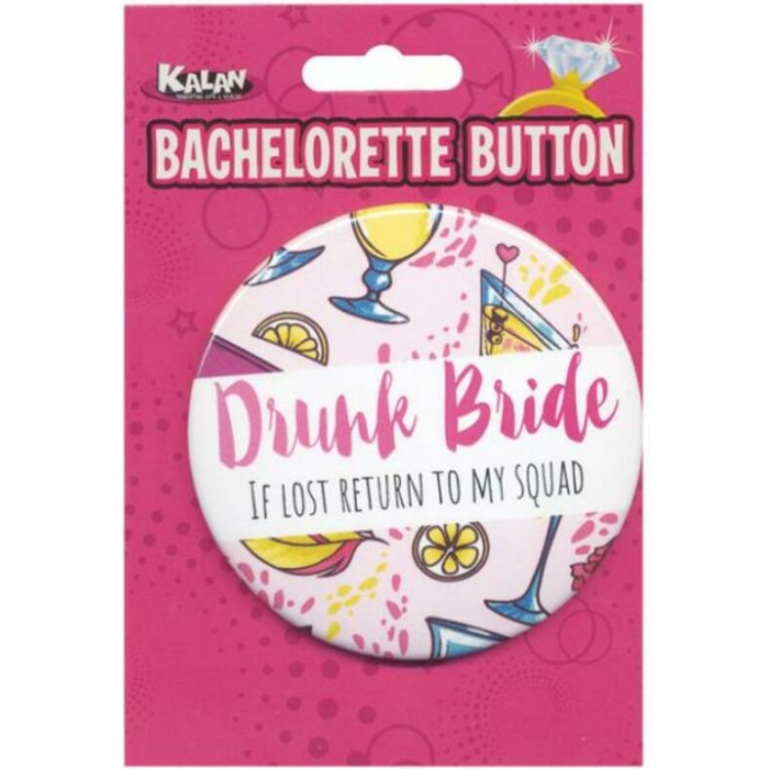 Bachelorette Button Drunk Bride - Image 1
