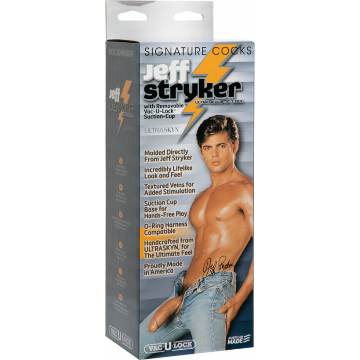 Jeff Stryker Realistic Cock 10 inches Dildo Beige - Image 3