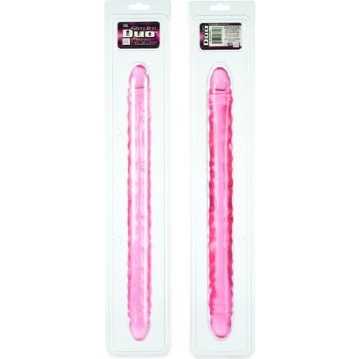 Translucence Slim Jim Duo Double Dong 17.5 Inch - Image 3