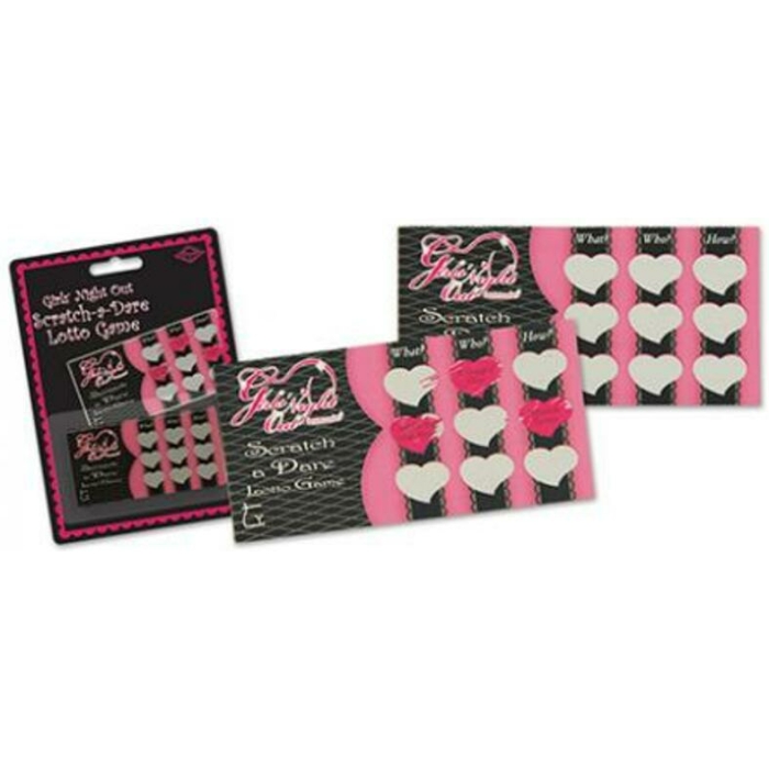 Girls' Night Out Scratch A Dare Lotto Game - Image 1