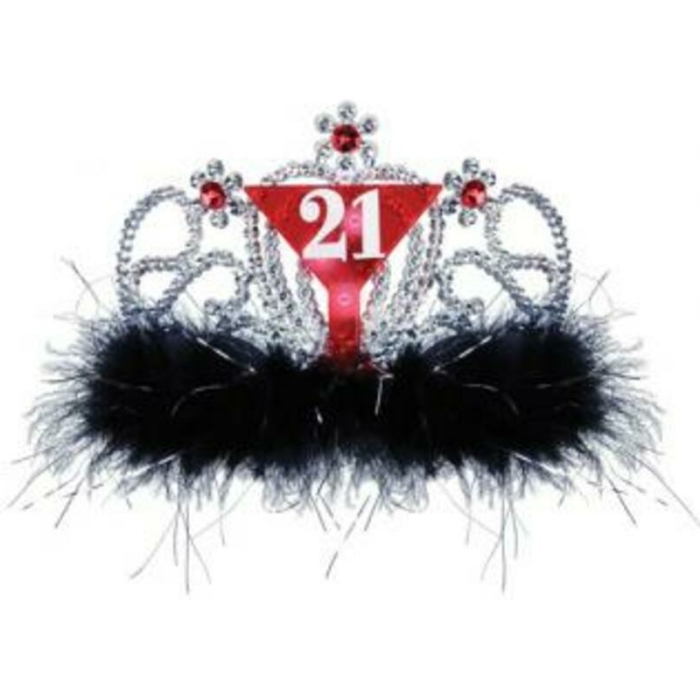 21st birthday flashing tiara - Image 1
