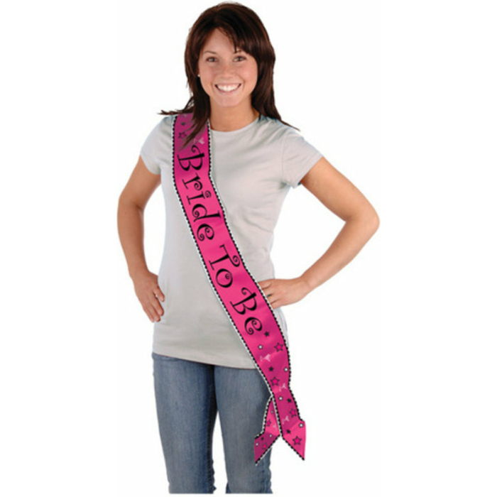 Bride to be satin sash - Image 1