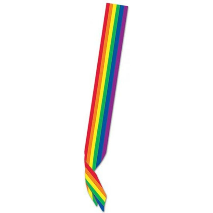 Pride Satin Sash - Rainbow - Image 1