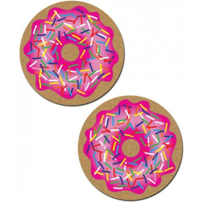 Pastease Pink Donut with Sprinkles Pasties - Image 1