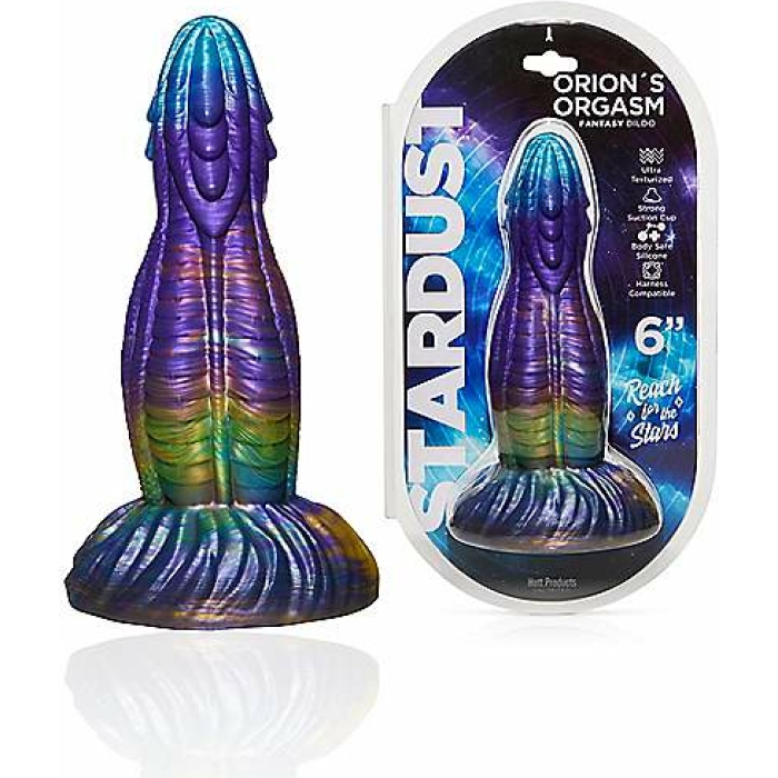 Stardust Orion's Orgasm 6 In. Silicone Dildo - Image 1