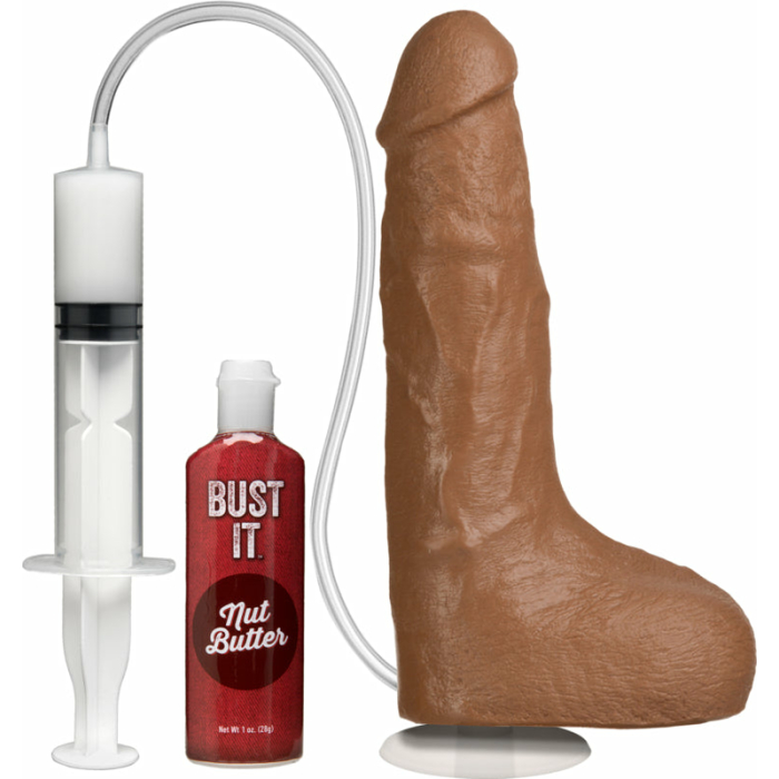 Bust It Squirting Realistic Cock Tan Dildo - Image 2