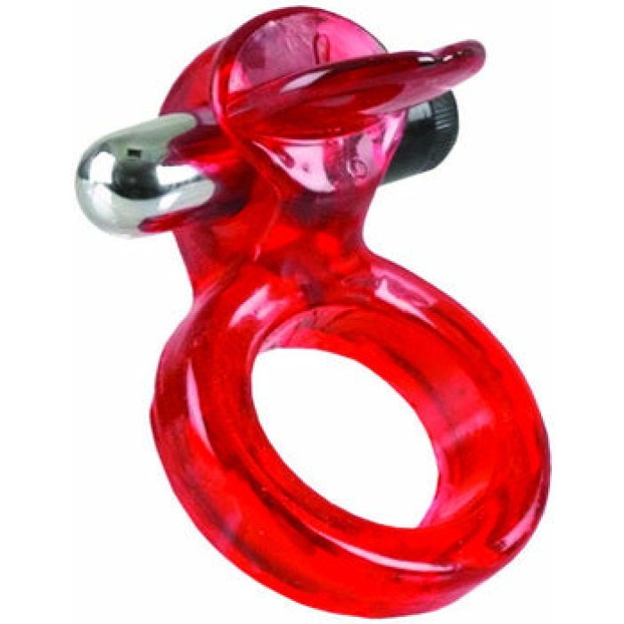 Clit Flicker With Wireless Stimulator - Red - Image 1