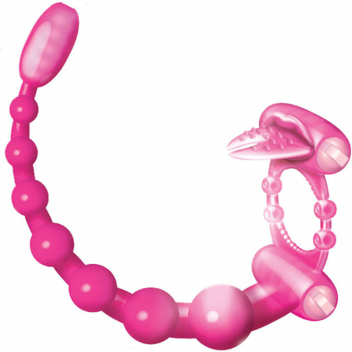 Scorpion Dual Pleasure Ring With Anal Vibe - Image 1