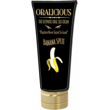 Oralicious Ultimate Oral Sex Cream 2oz Banana Split