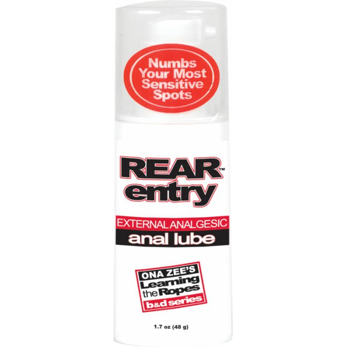 Ona Zees Rear Entry Desensitizing Anal Lube 1.7oz. - Image 1