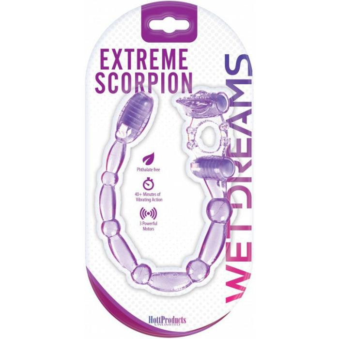 Scorpion Dual Pleasure Ring With Anal Vibe - Image 2