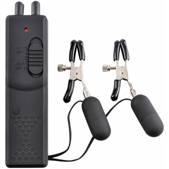 Fetish Fantasy Vibrating Nipple Clamps - Image 1