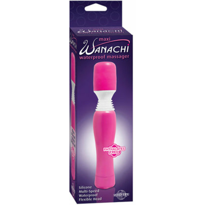 Maxi Wanachi Massager Waterproof - Pink - Image 1
