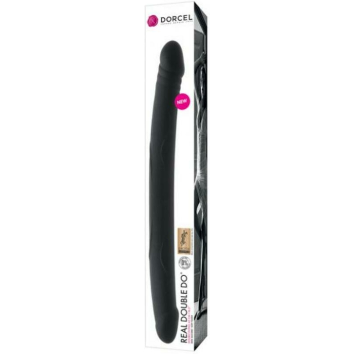 Dorcel Real Double Do 16.5 Inches Dong Black - Image 1