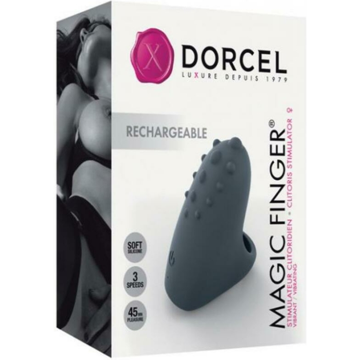 Dorcel Rechargeable Magic Finger - Black - Image 1
