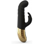 Dorcel G-Stormer Thrusting G-Spot Rabbit Vibrator Black Gold