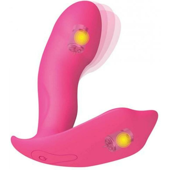 Dorcel Secret Clit Dual Stim Heating And Voice Control Pink - Image 2