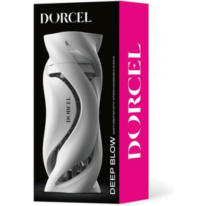 Dorcel Deep Blow Masturbator - White - Image 1