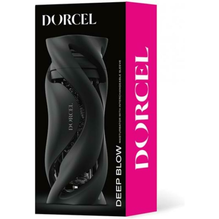 Dorcel Deep Blow Masturbator - Black - Image 1