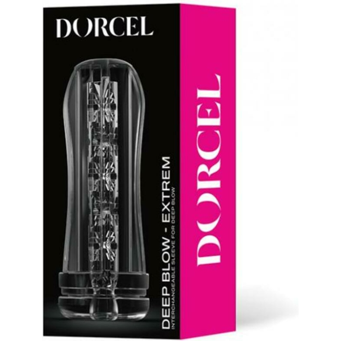 Dorcel Deep Blow Extreme Sleeve - Clear - Image 1