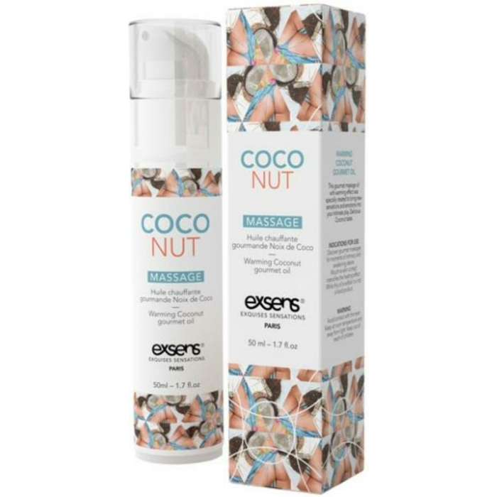 Exsens Of Paris Massage Oil Coconut 1.7oz - Image 1