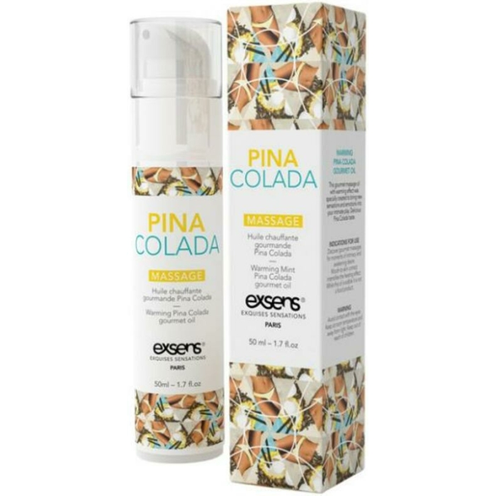 Exsens Of Paris Massage Oil Pina Colada 1.7oz - Image 1