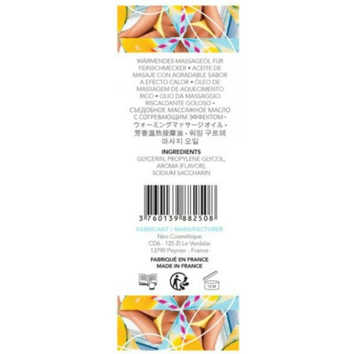 Exsens Of Paris Warming Massage Oil 1.7oz Sex On The Beach - Image 2