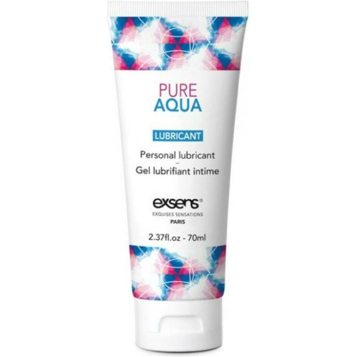 Exsens Personal Water Based Lubricant Pure Aqua 2.37fl.oz. - Image 1