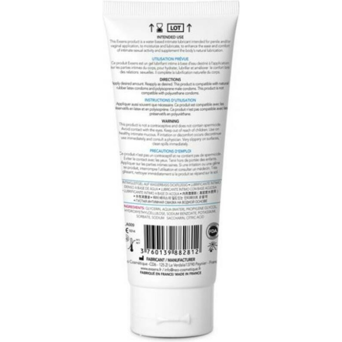 Exsens Personal Water Based Lubricant Pure Aqua 2.37fl.oz. - Image 2