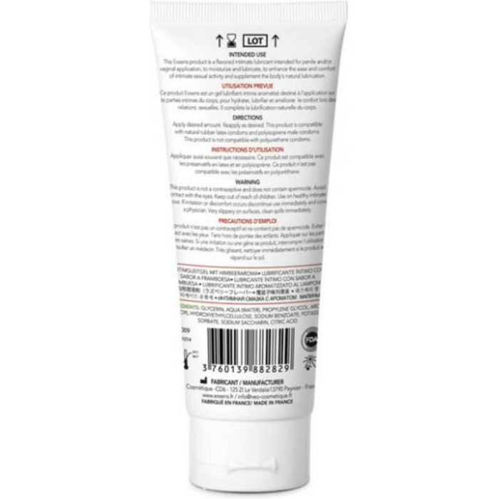 Exsens Of Paris Flavored Water Based Lubricant Raspberry - Image 2