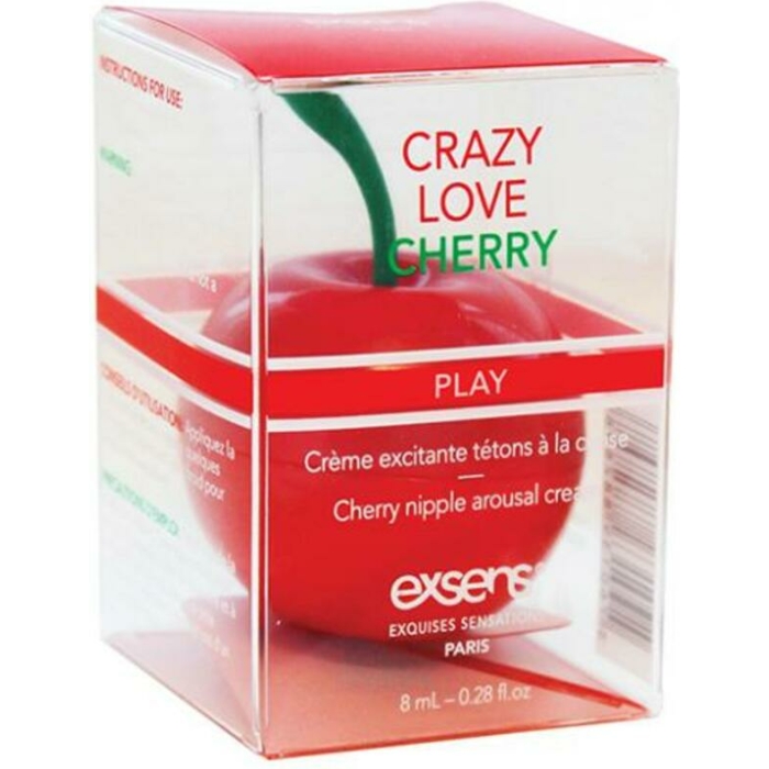 Exsens Of Paris Nipple Cream Crazy Love Cherry .27oz - Image 1