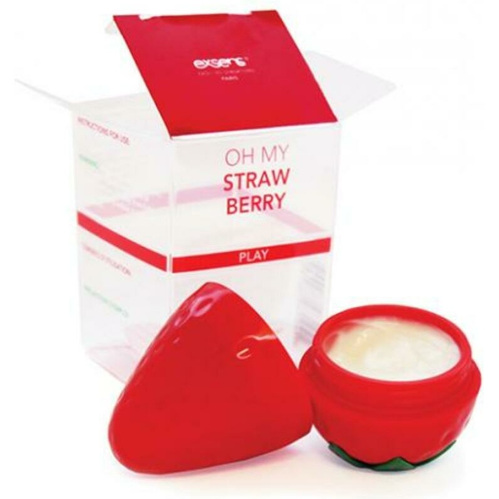 Exsens Of Paris Nipple Cream Oh My Strawberry .27oz - Image 1