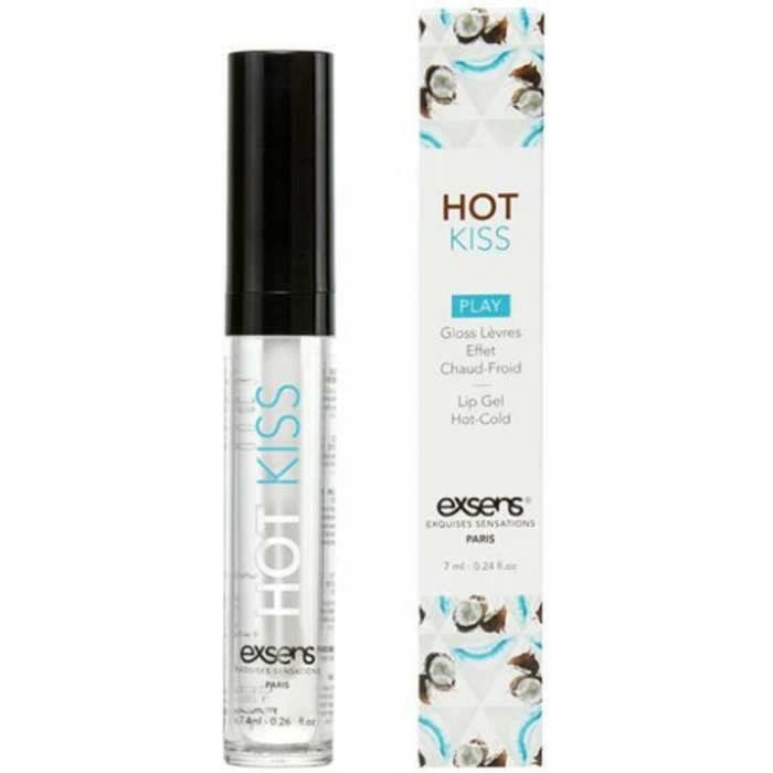 Exsens Of Paris Hot Kiss Play Lip Gloss - Coconut - Image 1