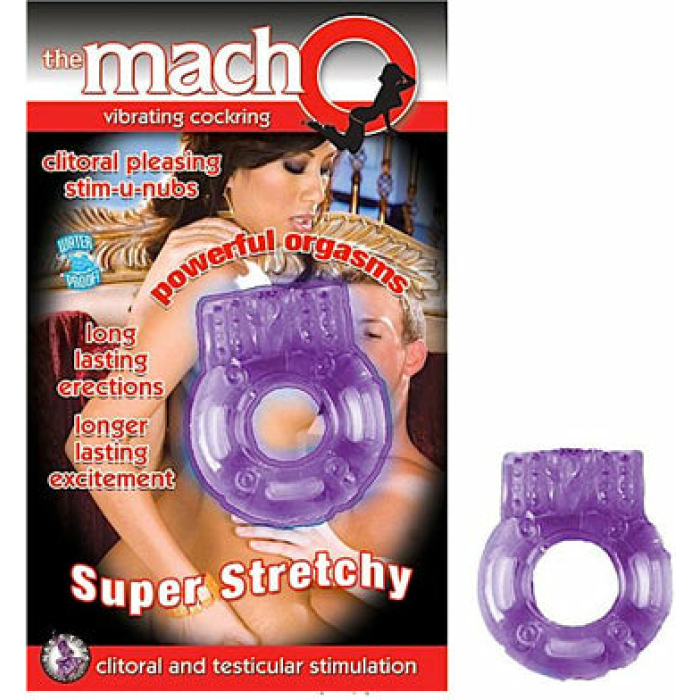 The MachO Vibrating Cockring - Purple - Image 1
