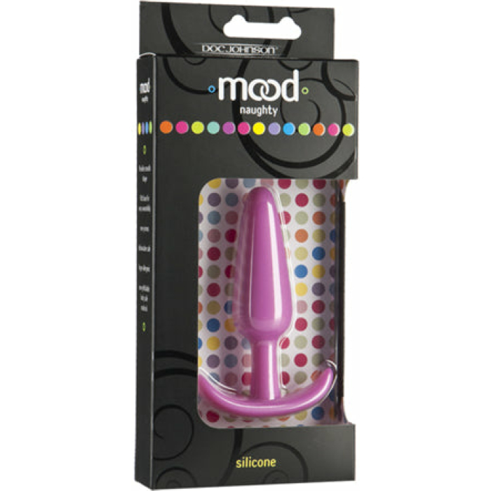 Mood Naughty Butt Plug Medium - Pink - Image 1