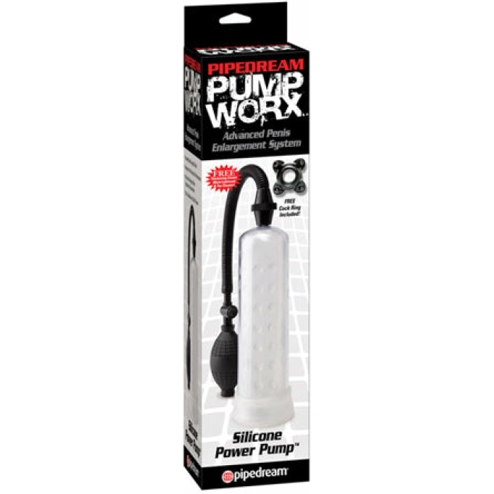Pump Worx Silicone Power Pump - Clear - Image 1
