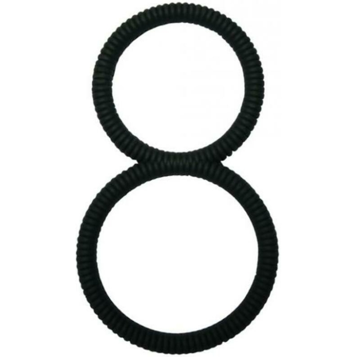 Malesation 8 Ring Black - Image 1