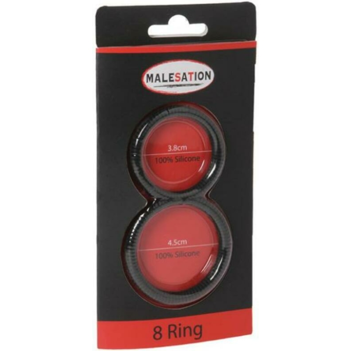 Malesation 8 Ring Black - Image 2