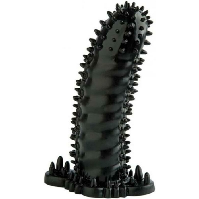Bristly Penis Sleeve Black - Image 1