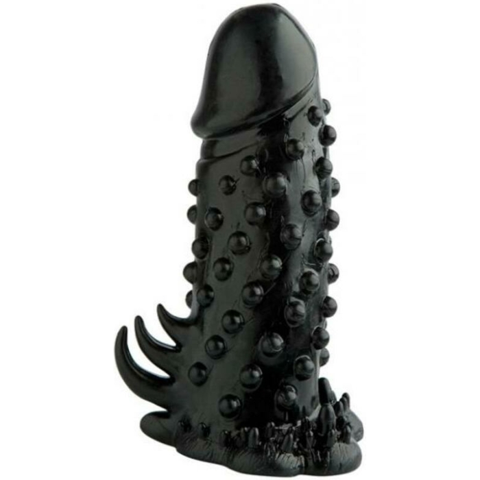 Nubby Penis Sleeve Black - Image 1