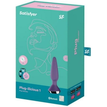 Satisfyer Plug-ilicious 1 Purple