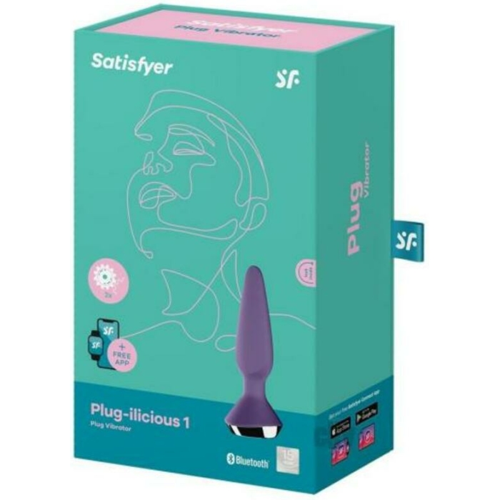 Satisfyer Plug-ilicious 1 Purple - Image 1