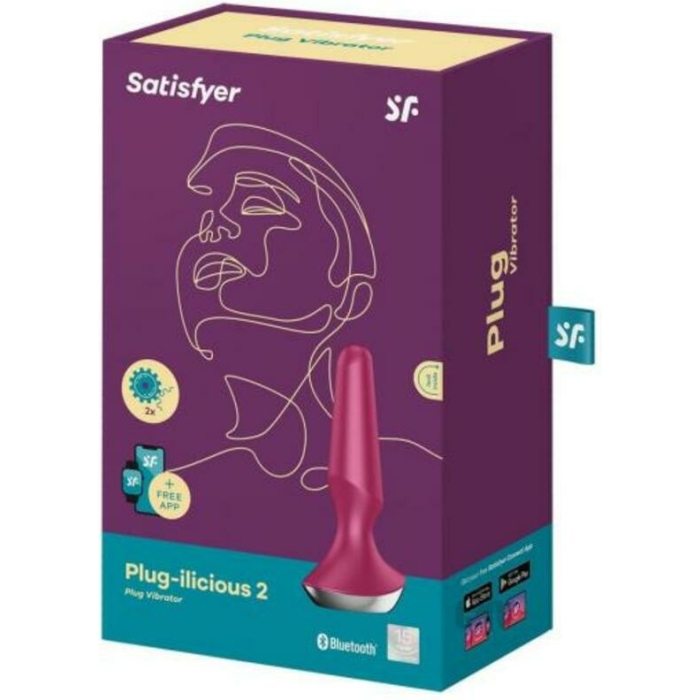 Satisfyer Plug-ilicious 2 Berry - Image 1