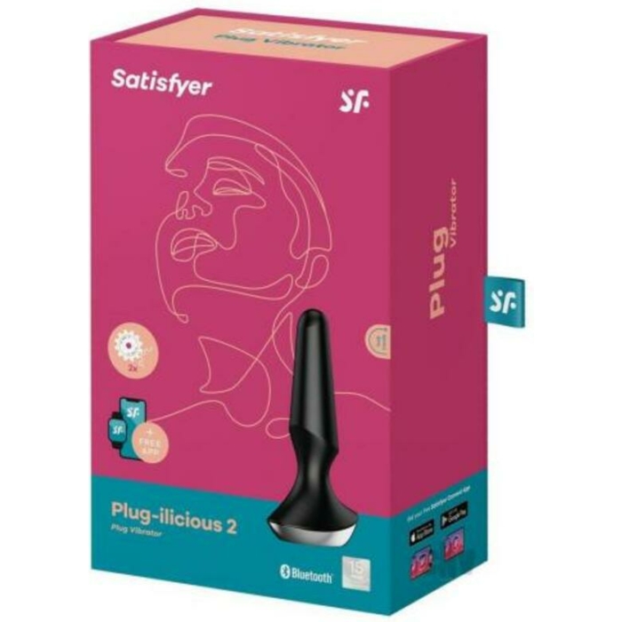 Satisfyer Plug-ilicious 2 Black - Image 1