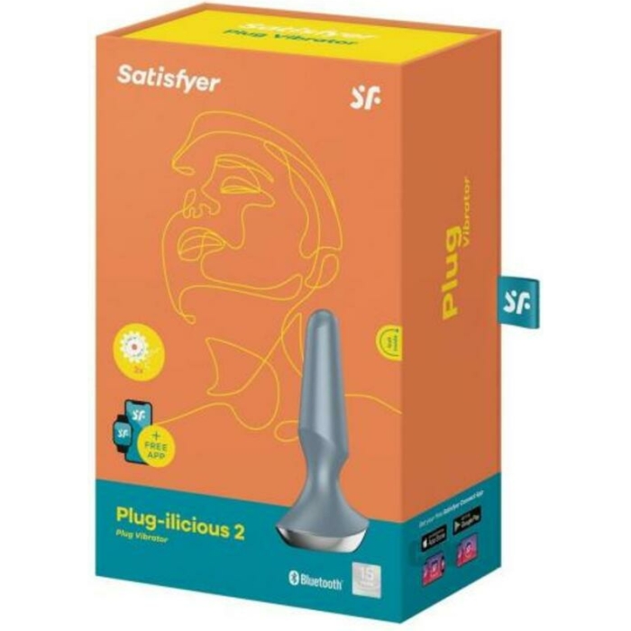 Satisfyer Plug-ilicious 2 Ice Blue - Image 1