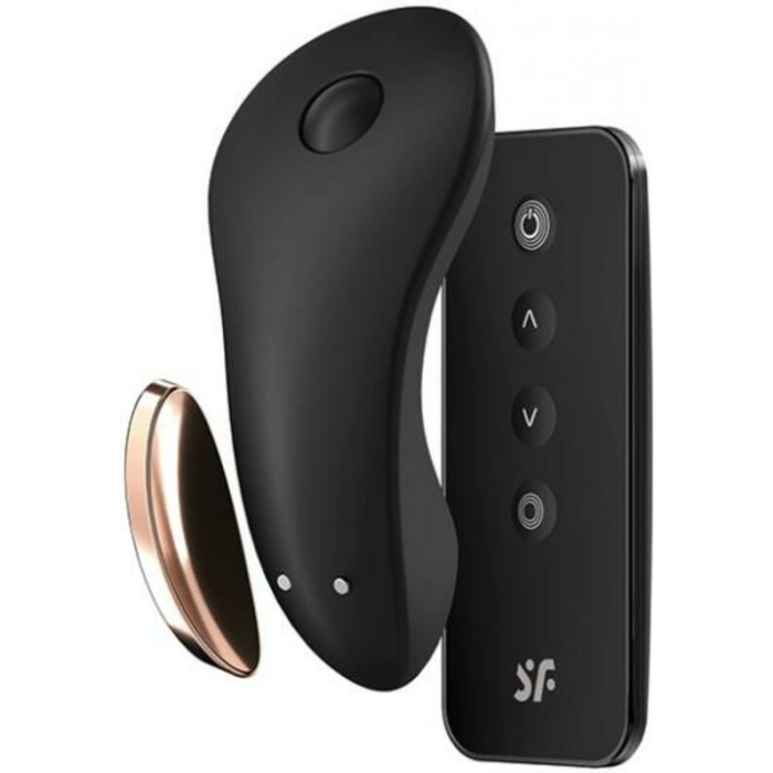 Satisfyer Little Secret Panty Vibrator - Black - Image 1