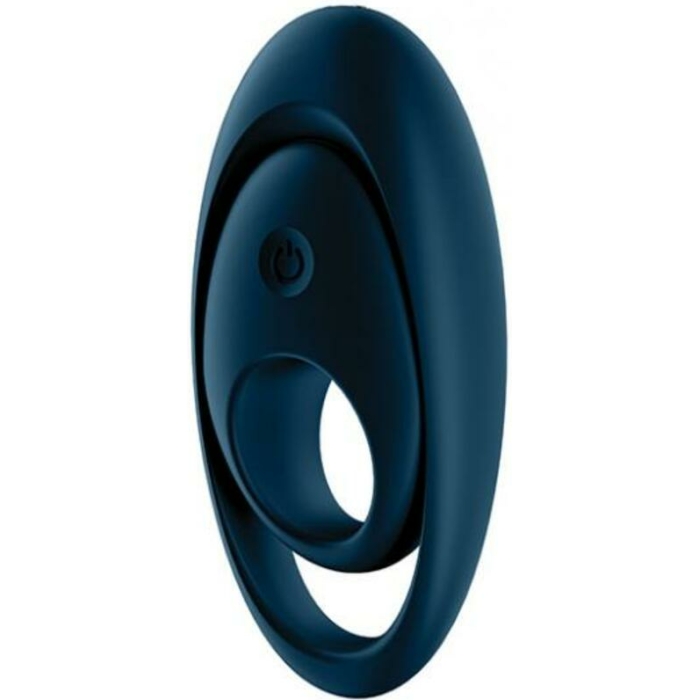 Satisfyer Glorious Duo Ring Vibrator - Dark Blue - Image 1